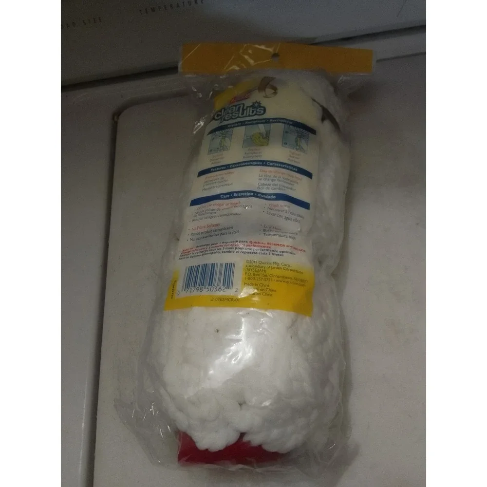Quickie Clean Results Microfiber Twist Mop Refill #0362MCR Fits 036MCR 035CR NEW